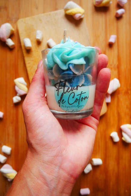 Bougie XS milk fleur de coton