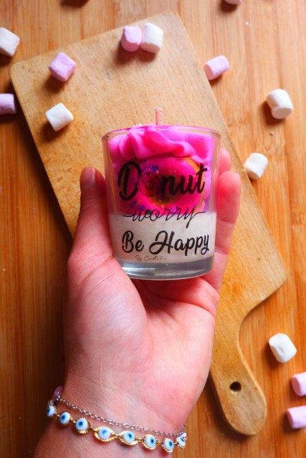 Bougie milk XS donut worry be happy