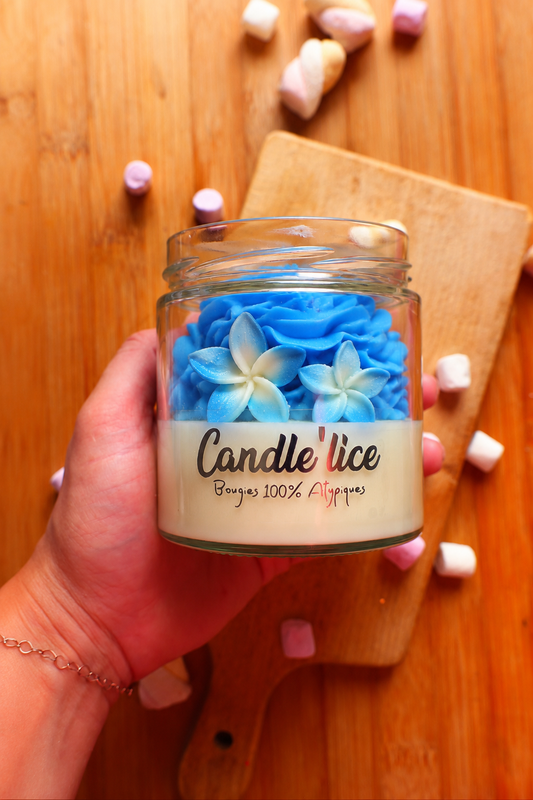Bougie milkshake fleur de coton