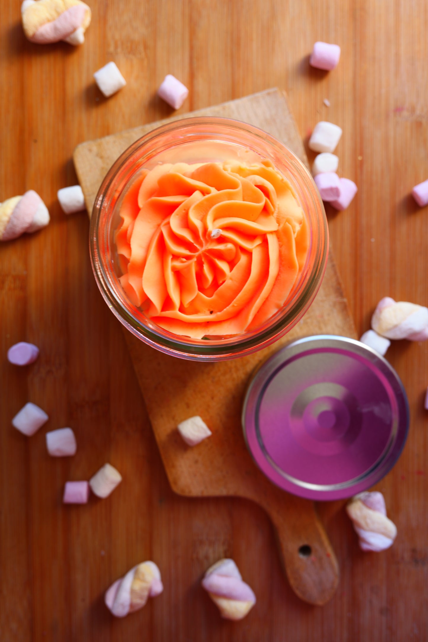 Bougie milk XL nectar d'abricot