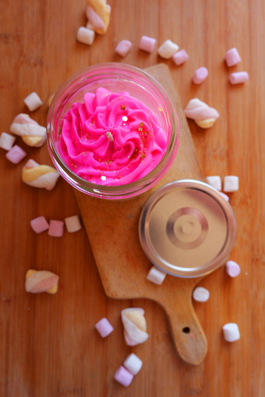 Bougie Milkshake Malabar fraise