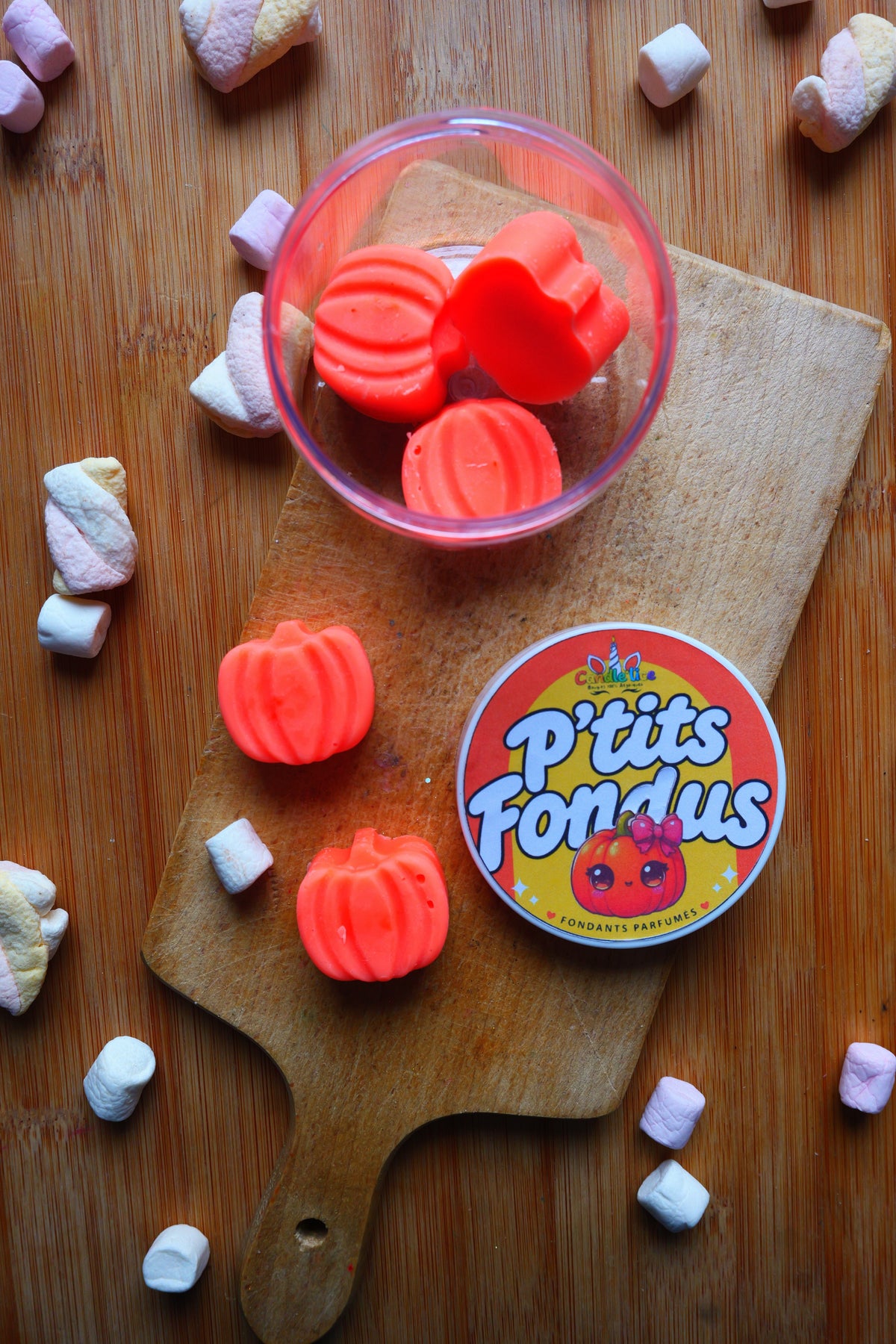 Box fondants pumpkin