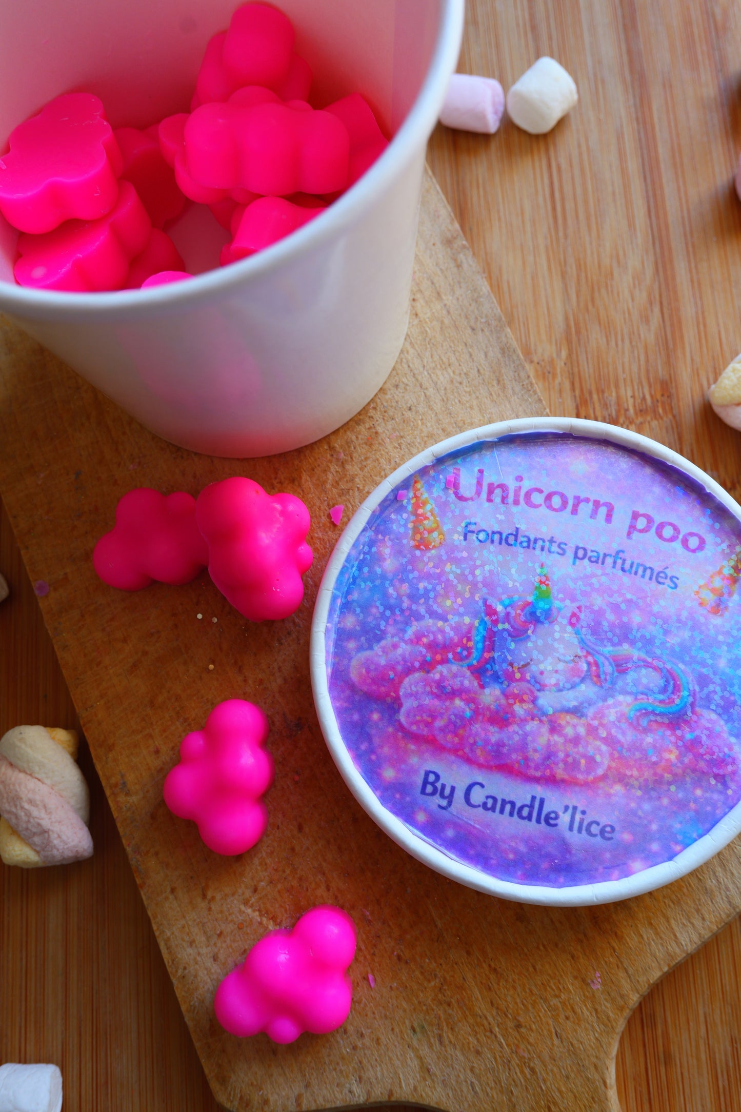 Pet de Licorne Fondants en pot