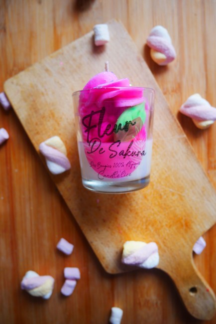 Bougie XS milk fleur de sakura