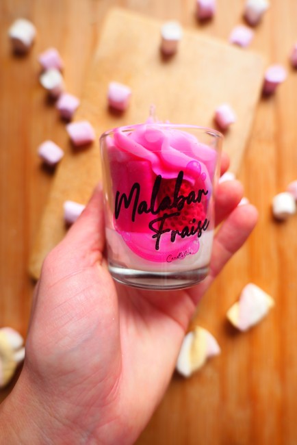 Bougie XS Malabar fraise