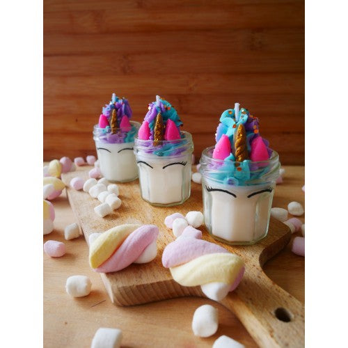 Bougie licorne XS monoï