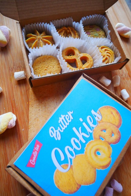 Coffret butter cookies spécial gourmand