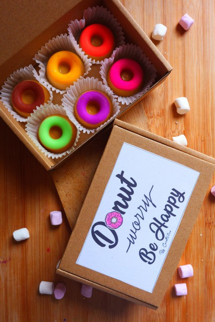 coffrets Donut worry be happy - 6 fondants
