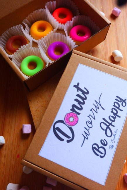 coffrets Donut worry be happy - 6 fondants