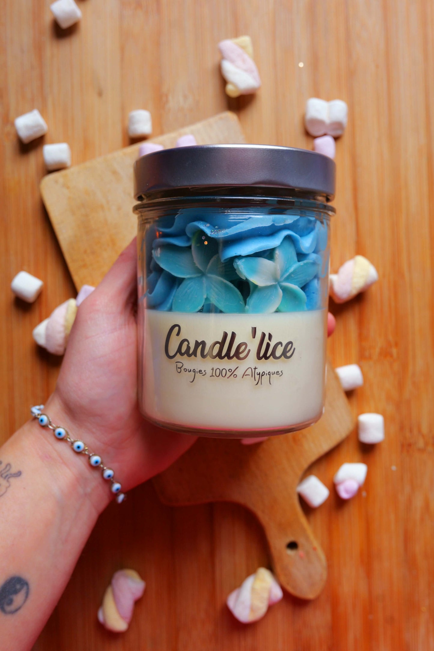 Bougie milkshake fleur de coton