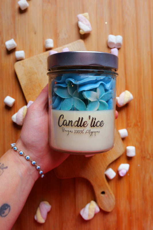 Bougie milkshake fleur de coton