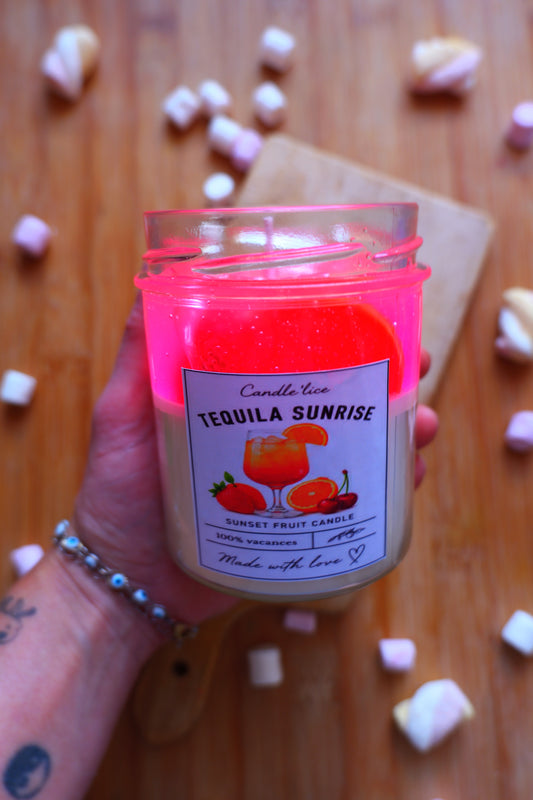 Bougie Tequila Sunrise cocktail