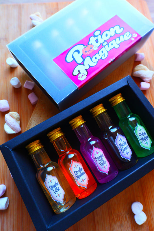 Coffret potion magique - liqueurs fondantes