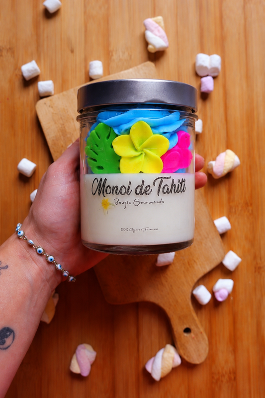 Bougie XL Monoi de Tahiti
