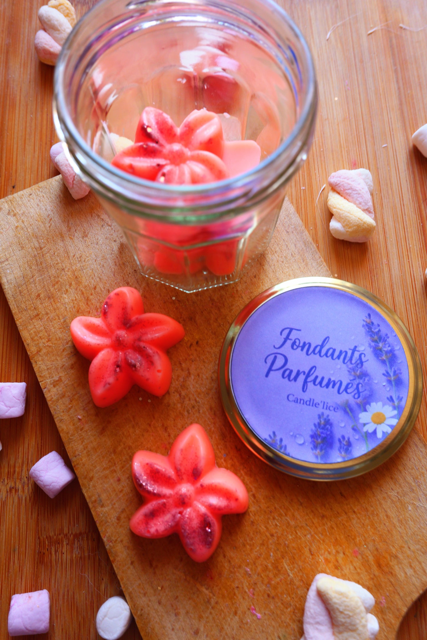 Box fondants fleurs
