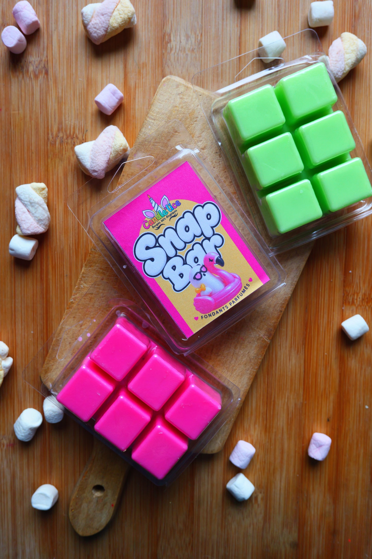 Snap Bar Pink Monsters