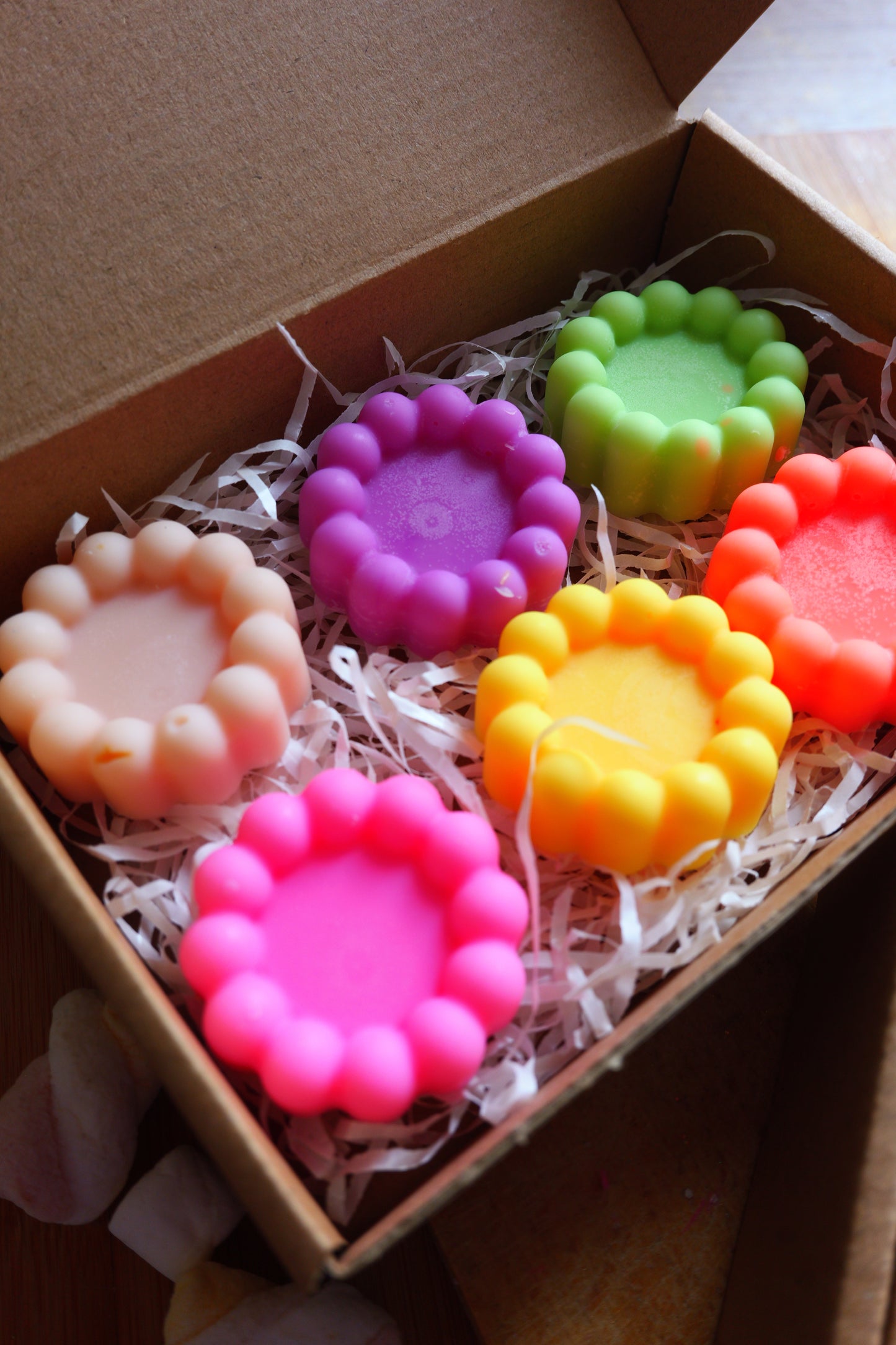 coffrets 6 fondants choco bloom