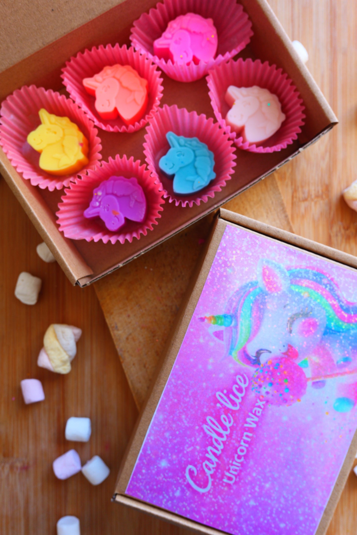 coffret Licornes 6 fondants