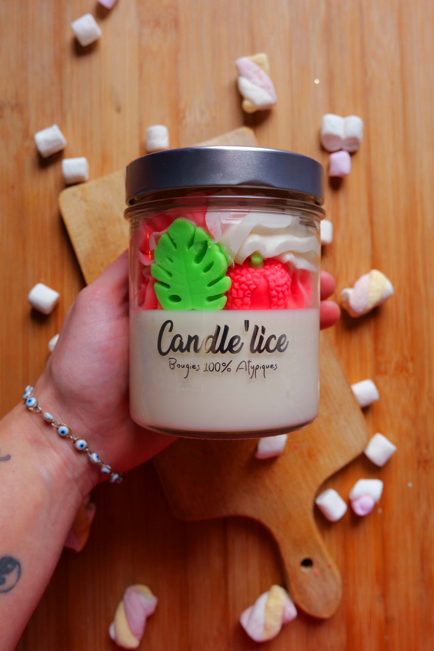 Bougie milkshake Litchi