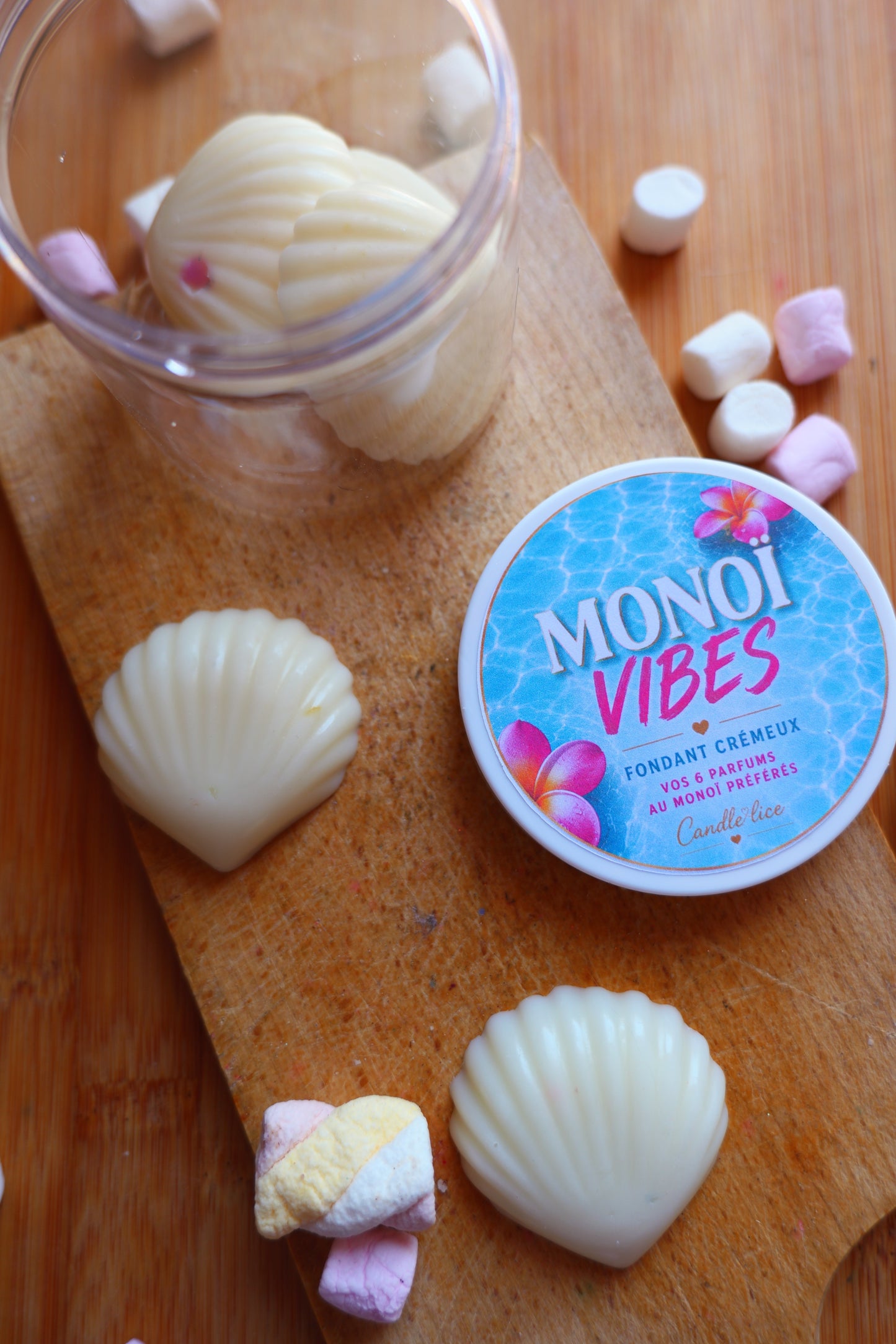 Box fondants coquillages