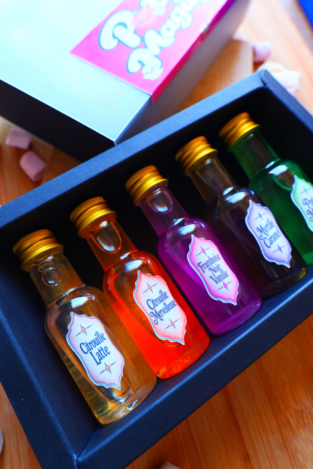 Coffret potion magique - liqueurs fondantes