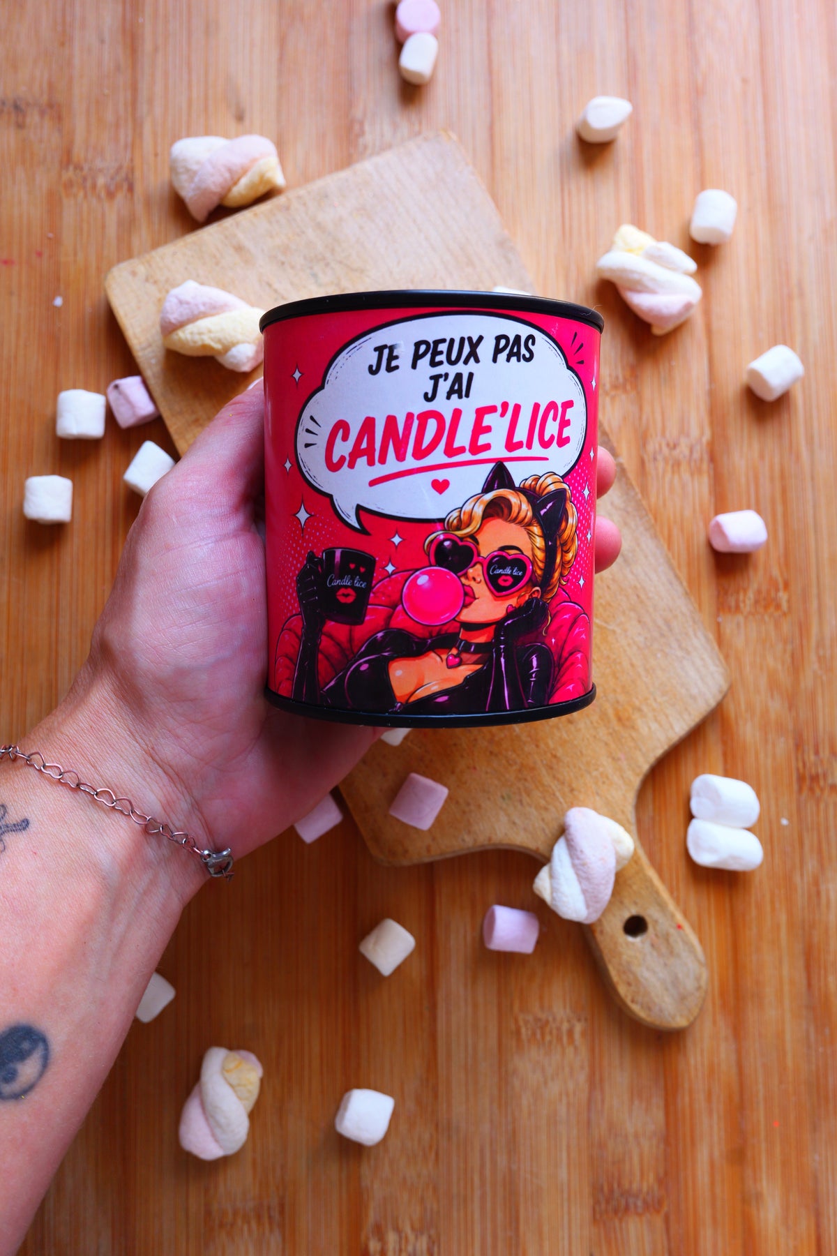 Je peux pas j'ai Candle'lice