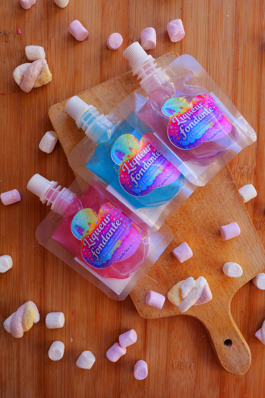 Liqueurs fondantes en gourdes