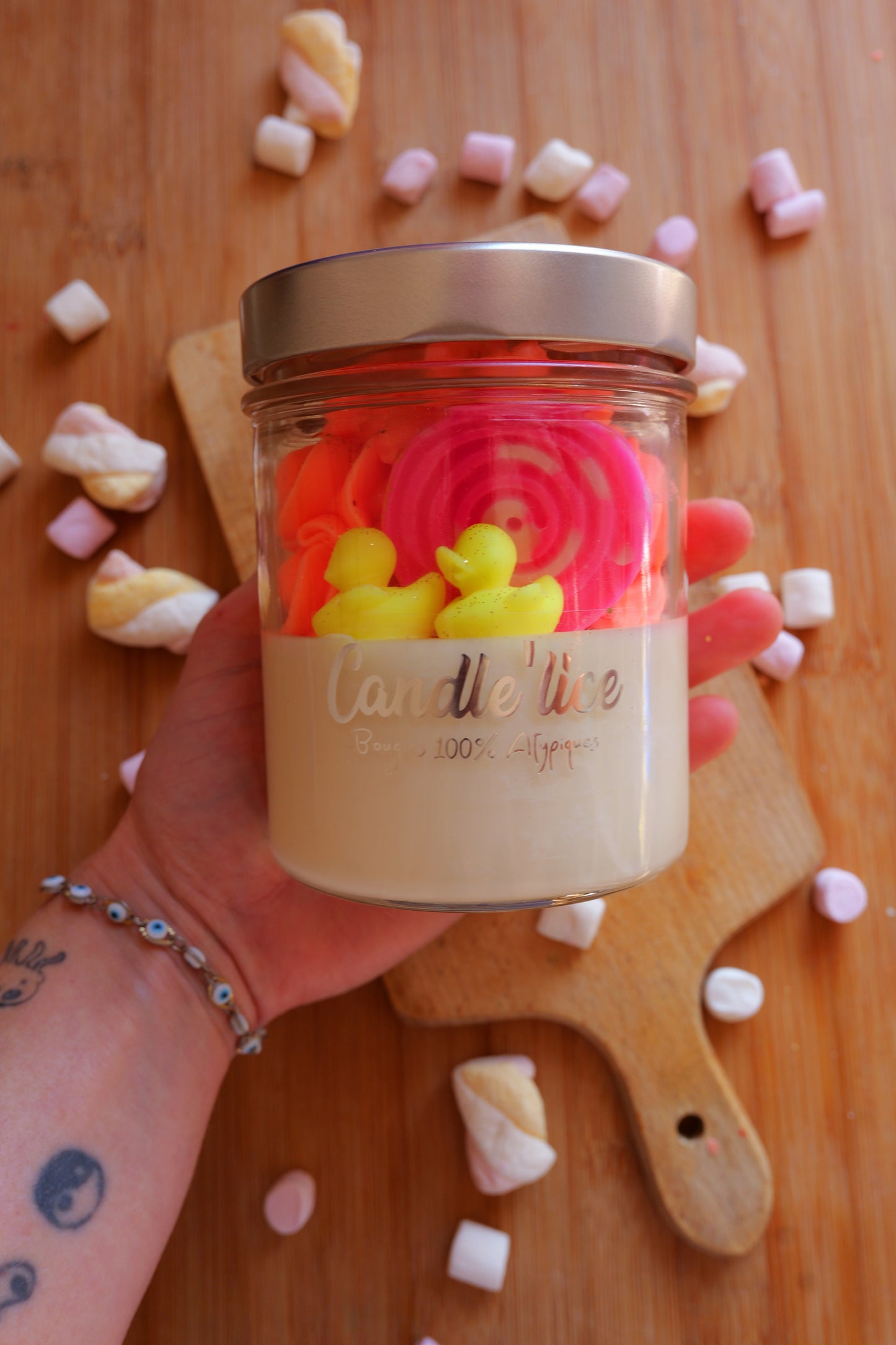 Bougie Milkshake mandarine givrée