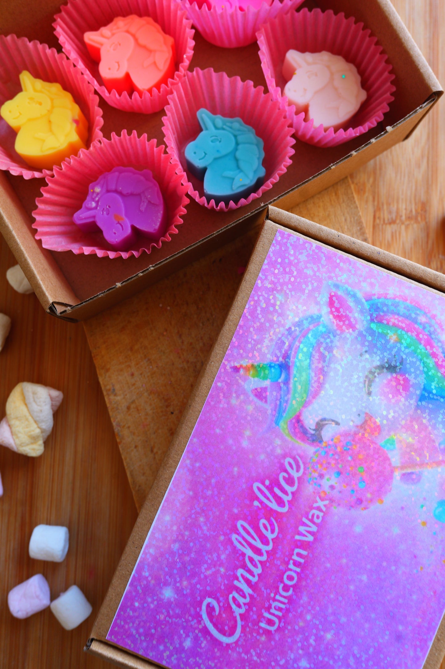 coffret Licornes 6 fondants
