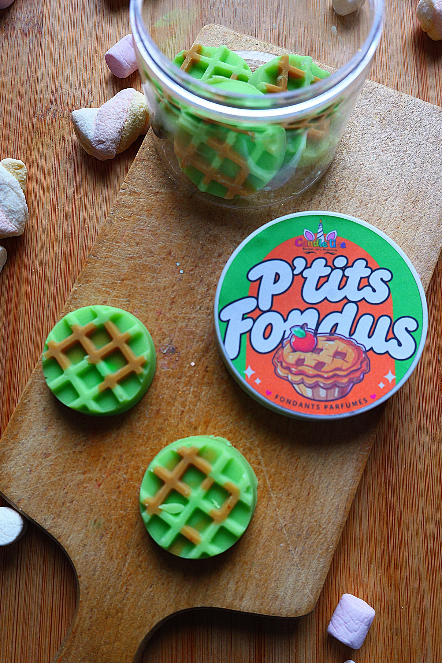 Box fondants Crumbles aux pommes
