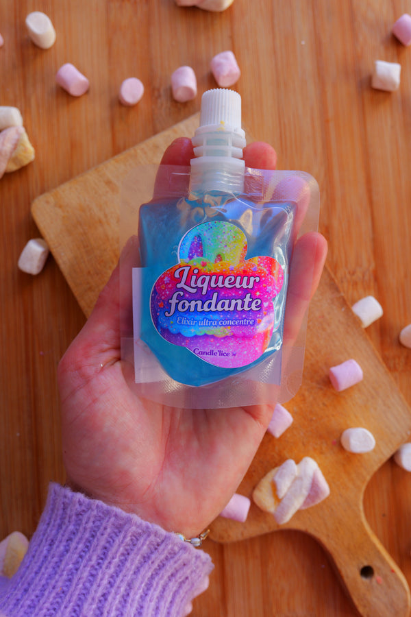 Liqueurs fondantes en gourdes