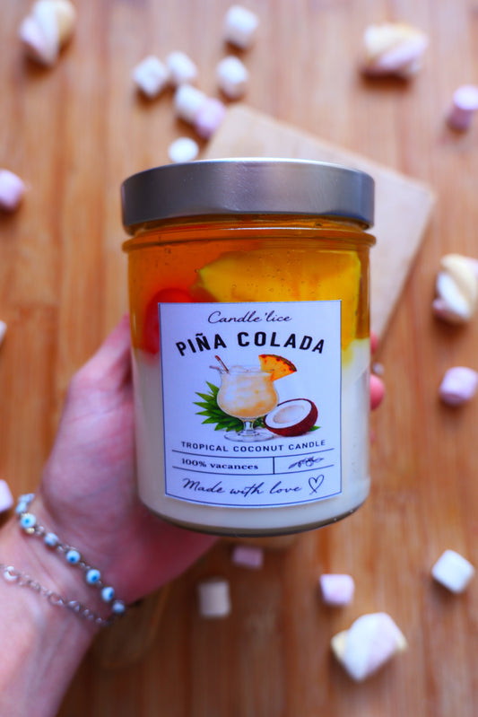 Bougie Pinacolada cocktail