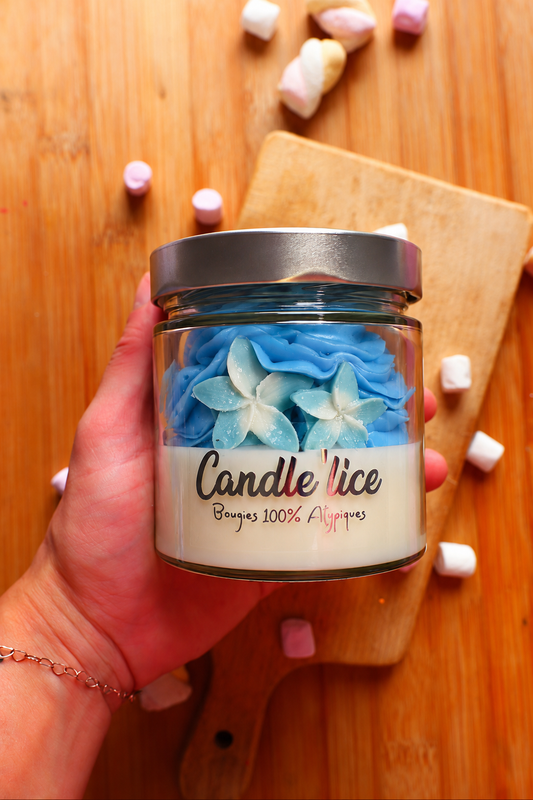 Bougie milkshake fleur de coton