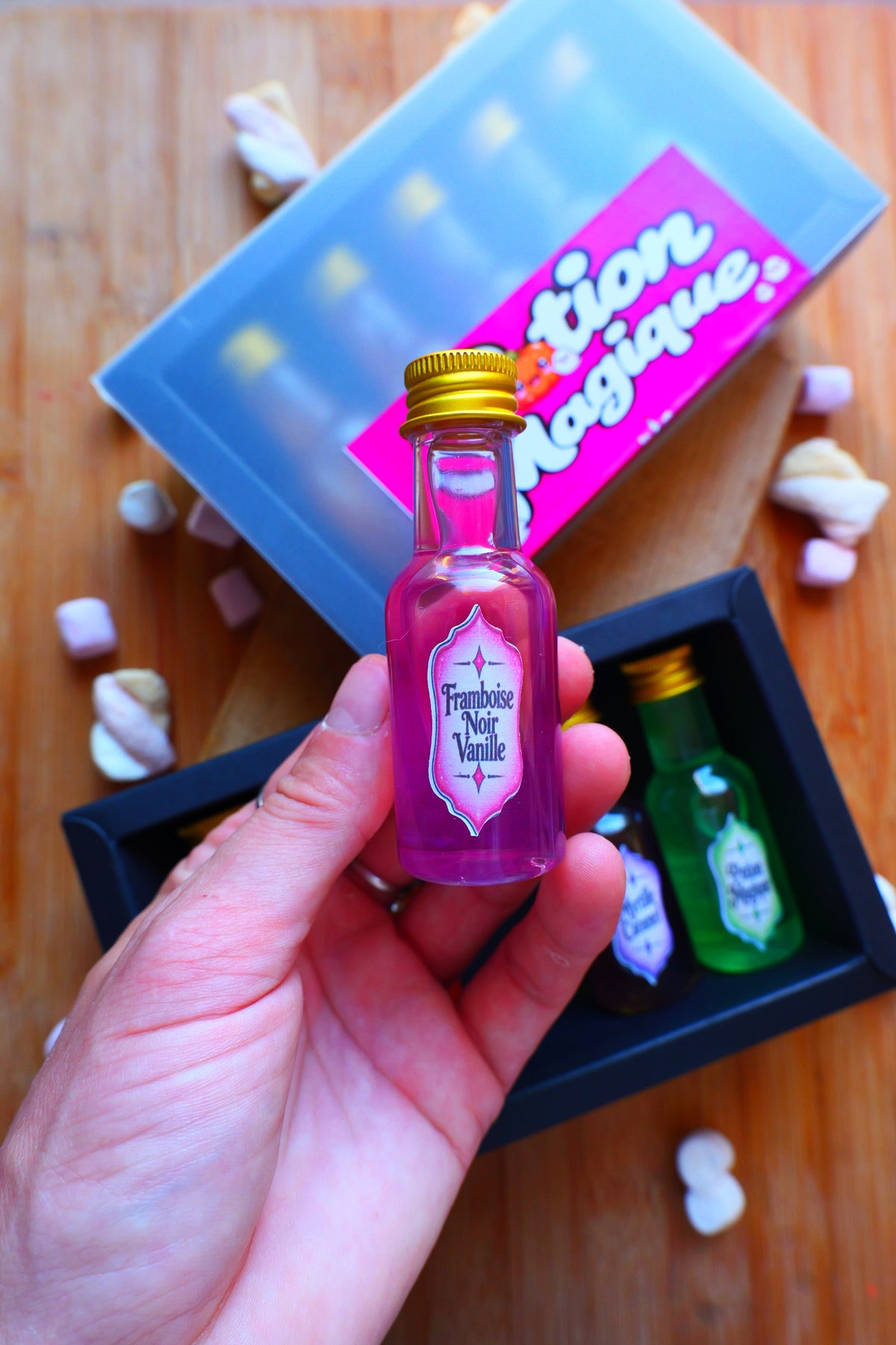 Coffret potion magique - liqueurs fondantes
