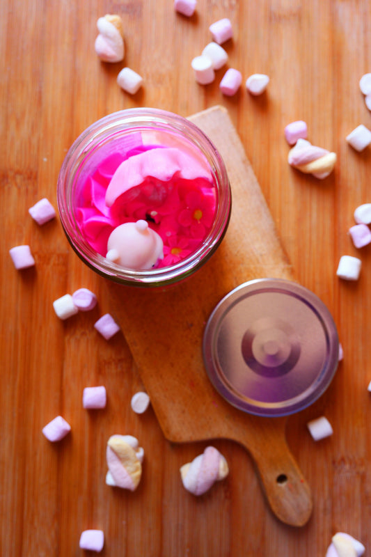 Bougie Ourson Orchidée